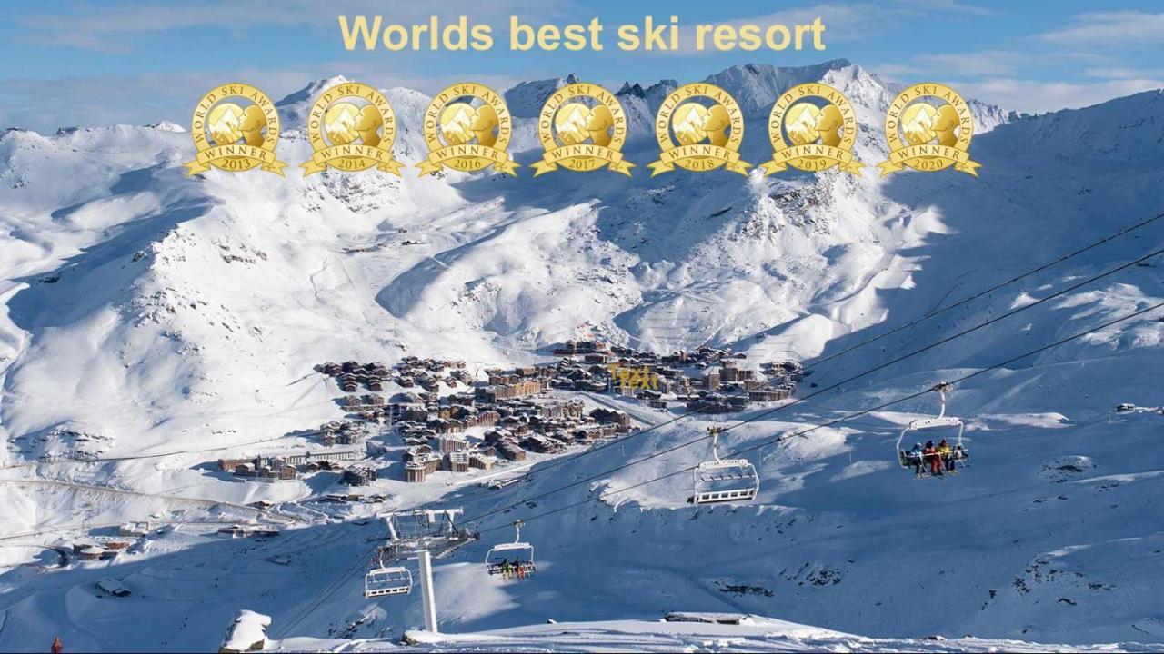 Apartment Ski In/Out Val Thorens Buitenkant foto