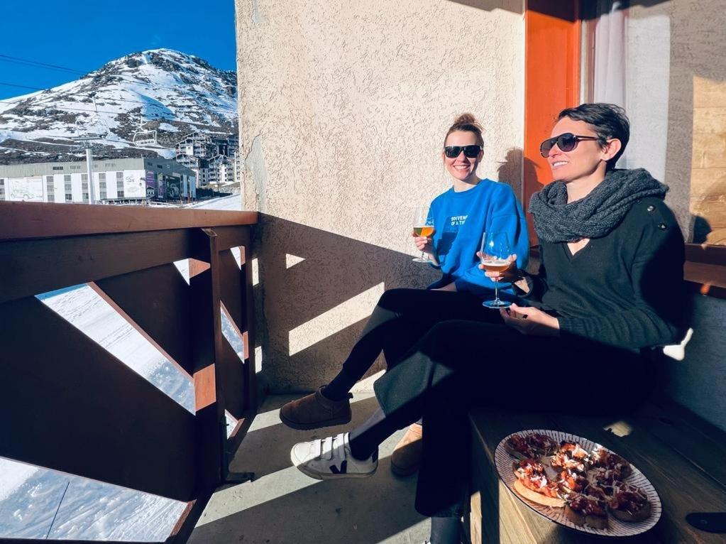 Apartment Ski In/Out Val Thorens Buitenkant foto